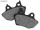 Přední brzdové destičky levé CAN-AM Outlander Max 400 (XT 4x4) (2G7A/B/C/D/E), rv. 07-13
