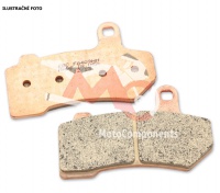 Zadní brzdové destičky YAMAHA XJR 400 (4HM3/4HM5/4HM6/4HM9/4HMA/4HMB) Brembo calipers, rv. 95-99