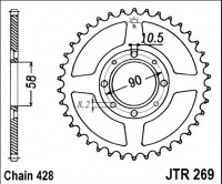 Rozeta HONDA H 100 SD,S2G,SJ, rv. 84-93