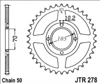 Rozeta HONDA CJ 250 T, rv. 76-79