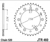 Rozeta KAWASAKI KX 125 M2,M3, rv. 04-08