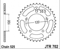 Rozeta APRILIA 850 Mana, rv. 08-09