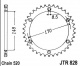 Rozeta SUZUKI RM 250 E,F,G, rv. 84-86