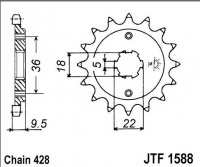 Kolečko YAMAHA XT 250 T (Japonsko)