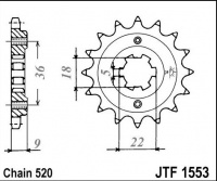 Kolečko YAMAHA XT 250 TN,TS,TT (Austrálie), rv. 85-87