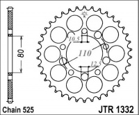 Rozeta HONDA XBR 500 SJ,SH (44 PS), rv. 87-88