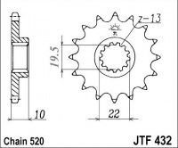 Kolečko SUZUKI DR 250 L,M,N,P Off Road, rv. 90-93