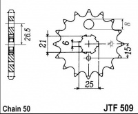 Kolečko KAWASAKI Z 440 A1-A3, D4-D6, LTD, rv. 80-85