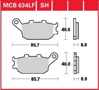 Zadní brzdové destičky Honda CBR 600 F (PC35), rv. od 99