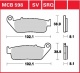 Přední brzdové destičky Honda CB 750 Seven Fifty (RC42), rv. 92-01