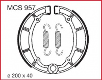 Zadní brzdové čelisti Yamaha XJ 650 Turbo (11T), rv. 82-83