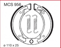 Zadní brzdové čelisti Yamaha SR 125 (10F), rv. od 97