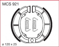 Zadní brzdové čelisti Derbi 50 Vamos R, (Brembo) (Vamos G), rv. od 95