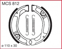 Zadní brzdové čelisti Honda XL 250 S (L250S), rv. 79-81