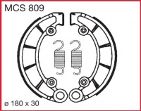 Zadní brzdové čelisti Honda CB 550 F1,F2,K3 (CB550K), rv. do 78