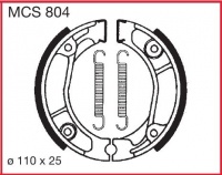 Zadní brzdové čelisti Honda CB 50 J (CB50J), rv. 81-83