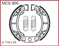 Zadní brzdové čelisti Kymco 50 Cobra Cross (SF10), rv. od 99