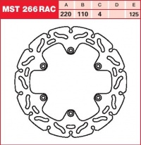 Brzdový kotouč zadní KTM LC4 540, rv. 99-00