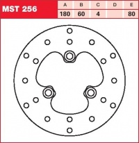 Brzdový kotouč přední Kymco 150 Spacer, rv. od 97