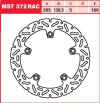 Brzdový kotouč zadní BMW R 1200 RT, ST (R12T), rv. 05-07